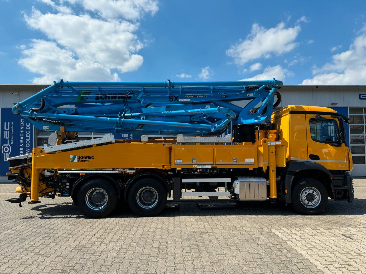 Mercedes-Benz AROCS 2646 6x4 Euro 6 Betonpumpe Schwing S 38 SX - Autobomba de betão: foto 3 Mercedes-Benz AROCS 2646 6x4 Euro 6 Betonpumpe Schwing S 38 SX - Autobomba de betão: foto 3