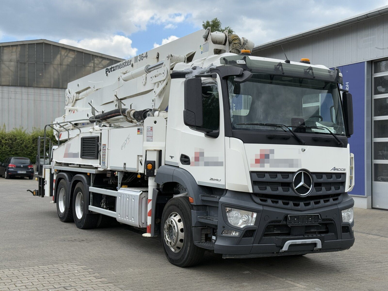 Mercedes-Benz AROCS 2840 6x4 Betonp. Putzmeister BSF36-4.16HLS - Autobomba de betão: foto 1 Mercedes-Benz AROCS 2840 6x4 Betonp. Putzmeister BSF36-4.16HLS - Autobomba de betão: foto 1