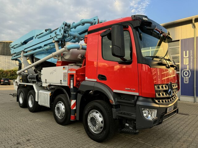 Mercedes-Benz AROCS 3243 8x4 Euro 6 Pumi Putzmeister TMM 24-3 - Autobetoneira com bomba: foto 1 Mercedes-Benz AROCS 3243 8x4 Euro 6 Pumi Putzmeister TMM 24-3 - Autobetoneira com bomba: foto 1