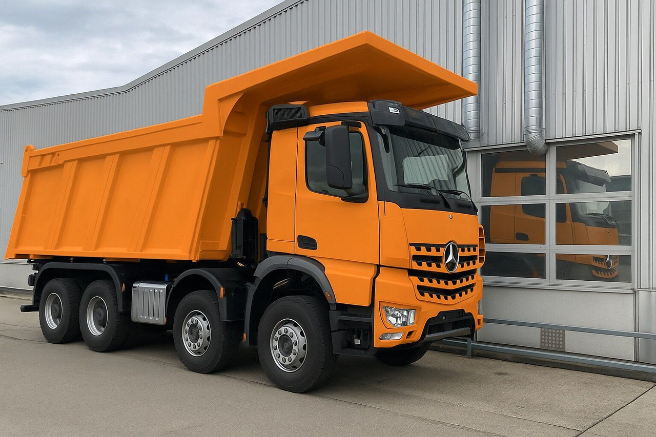 Mercedes-Benz AROCS 4851 8x6 Euro 6 Muldenkipper MEILLER 27 m³ - Caminhão basculante: foto 1 Mercedes-Benz AROCS 4851 8x6 Euro 6 Muldenkipper MEILLER 27 m³ - Caminhão basculante: foto 1