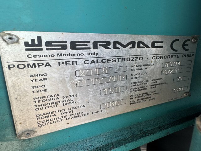 Autobetoneira com bomba Mercedes-Benz AROCS 5051 10x6 Euro 6 Betonpumpe SERMAC 6RZ56: foto 6 Autobetoneira com bomba Mercedes-Benz AROCS 5051 10x6 Euro 6 Betonpumpe SERMAC 6RZ56: foto 6