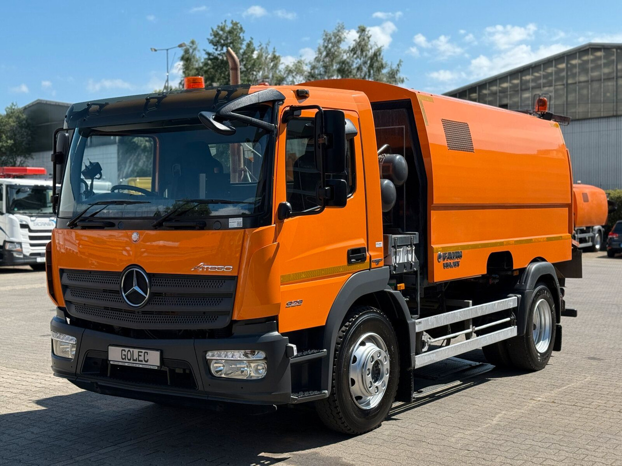 Varredora urbana Mercedes-Benz ATEGO 1323 4x2 Kehrmaschine FAUN Viajet 6R/H: foto 12