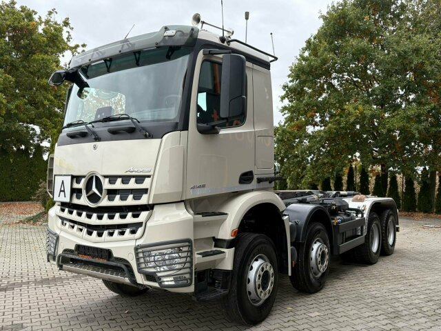 Mercedes-Benz Arocs 4145 8x4 Abrollkipper MEILLER RS 26.60L - Caminhão polibenne: foto 1 Mercedes-Benz Arocs 4145 8x4 Abrollkipper MEILLER RS 26.60L - Caminhão polibenne: foto 1