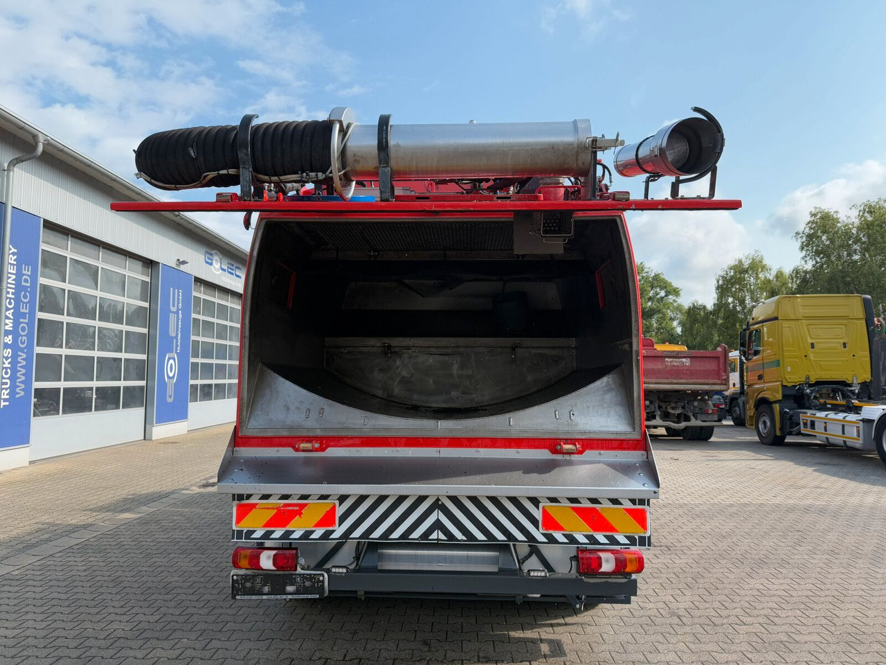Varredora urbana Mercedes-Benz Atego 1324 4x2 Kehrmaschine BROCK HD Anlage: foto 7