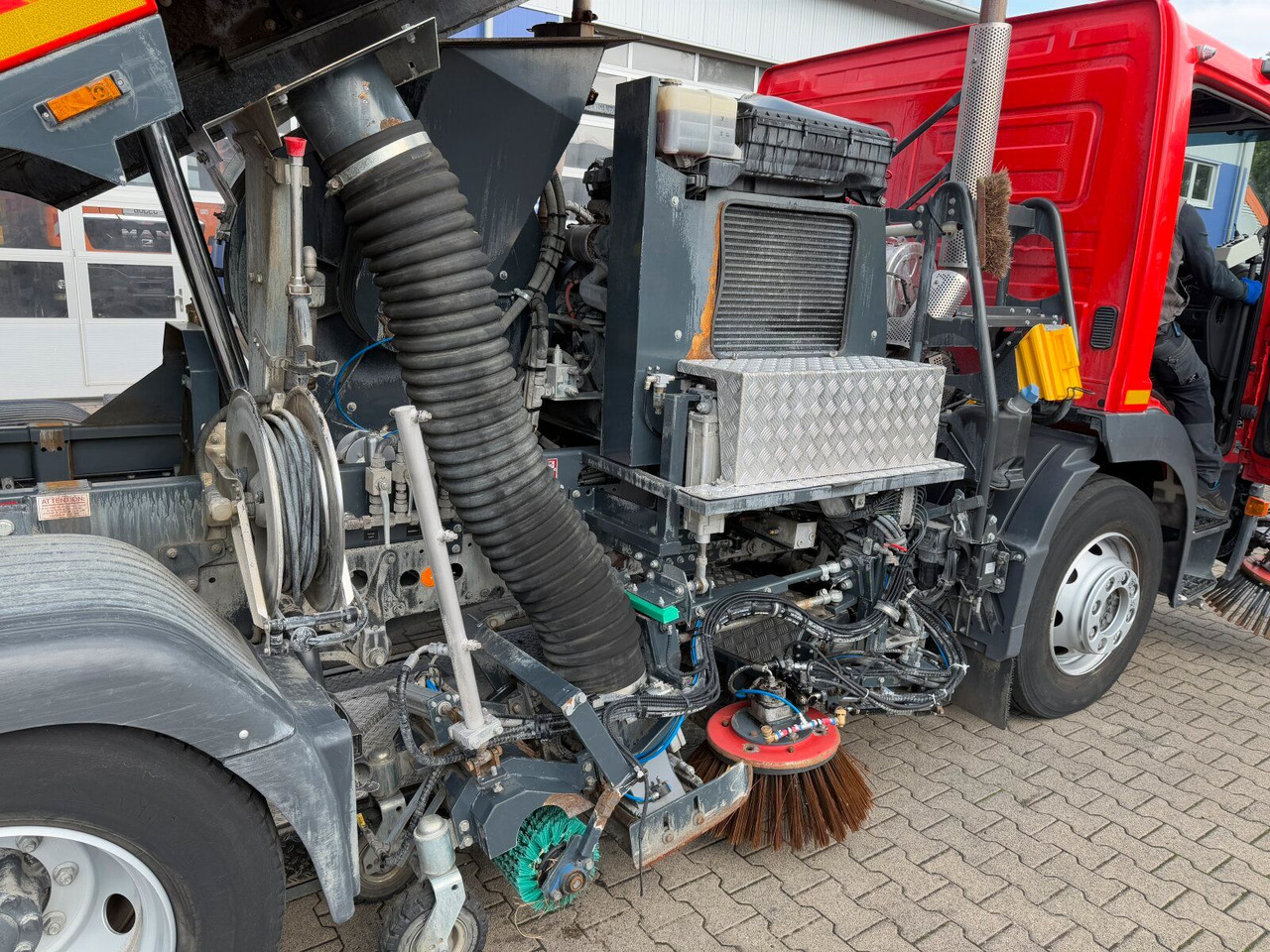 Varredora urbana Mercedes-Benz Atego 1324 4x2 Kehrmaschine BROCK HD Anlage: foto 27