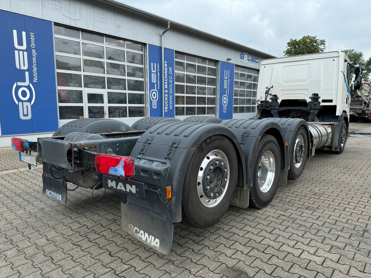 Scania G 410 B8x2*6 NB LNG Fahrgestell Nebenantrieb - Caminhão chassi, Caminhão grua: foto 5 Scania G 410 B8x2*6 NB LNG Fahrgestell Nebenantrieb - Caminhão chassi, Caminhão grua: foto 5