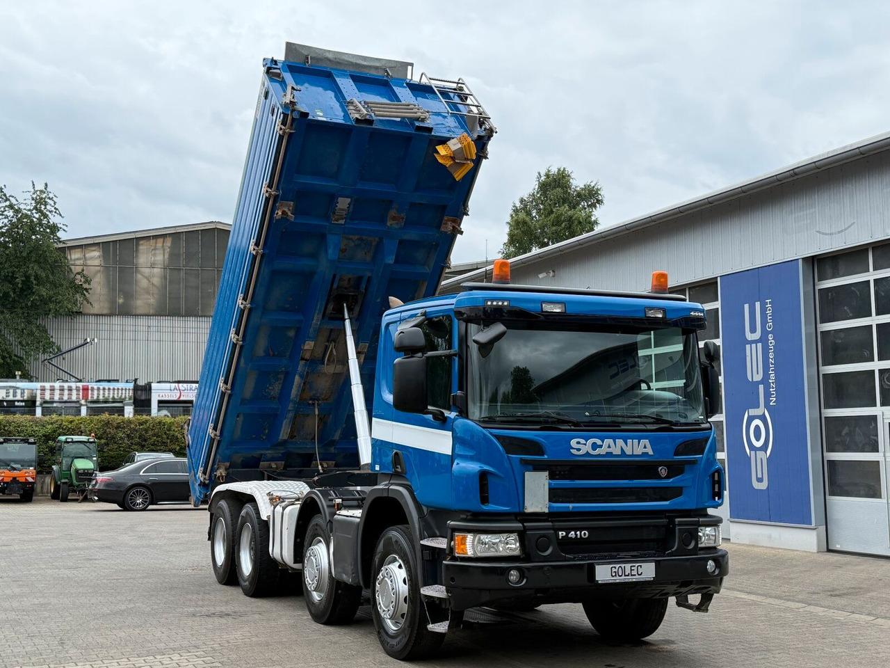 Scania P 410 8x4 Dreiseitenkipper DAUTEL - Caminhão basculante: foto 2 Scania P 410 8x4 Dreiseitenkipper DAUTEL - Caminhão basculante: foto 2
