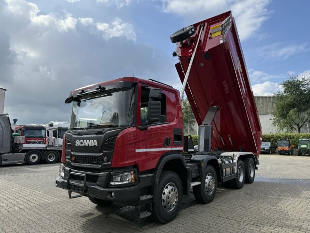 Scania P 420 8x4 Kipper Meiller 18,5m3 Euro 6 - Caminhão basculante: foto 4 Scania P 420 8x4 Kipper Meiller 18,5m3 Euro 6 - Caminhão basculante: foto 4