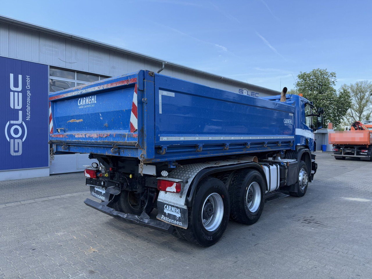 Scania P 450 6x4 Dreiseitenkipper DAUTEL - Caminhão basculante: foto 4 Scania P 450 6x4 Dreiseitenkipper DAUTEL - Caminhão basculante: foto 4