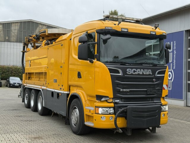 Scania R500 8x4 Kanalreiniger Kombi MÜLLER CM 170 KT - Caminhão limpa fossa: foto 1 Scania R500 8x4 Kanalreiniger Kombi MÜLLER CM 170 KT - Caminhão limpa fossa: foto 1