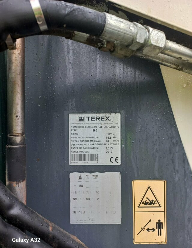 Terex 860 SX Baggerlader Baujahr 2013 - Retroescavadeira: foto 4 Terex 860 SX Baggerlader Baujahr 2013 - Retroescavadeira: foto 4