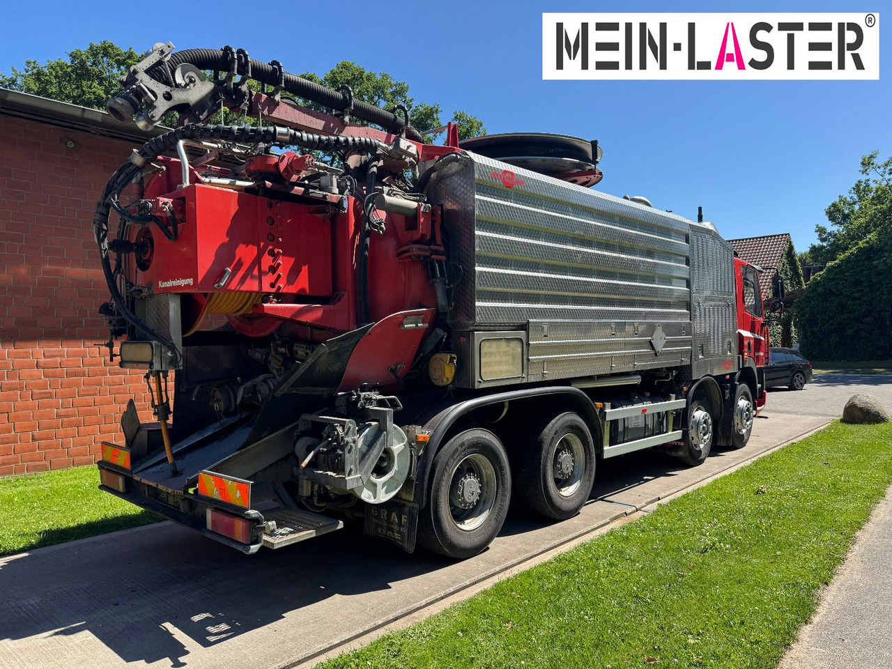 DAF Saug/Spülkombi Cappellotto Wittig/Uraca - Caminhão limpa fossa: foto 4 DAF Saug/Spülkombi Cappellotto Wittig/Uraca - Caminhão limpa fossa: foto 4
