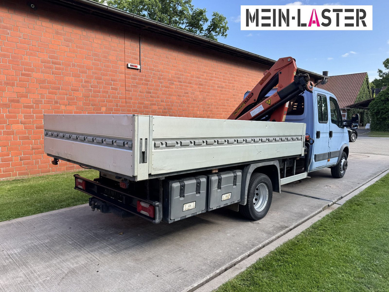 Iveco 65C180 3.0d Palfinger PK 6500 7 Sitzer NL 2300kg - Furgão caixa aberta, Carrinha cabine dupla: foto 5 Iveco 65C180 3.0d Palfinger PK 6500 7 Sitzer NL 2300kg - Furgão caixa aberta, Carrinha cabine dupla: foto 5