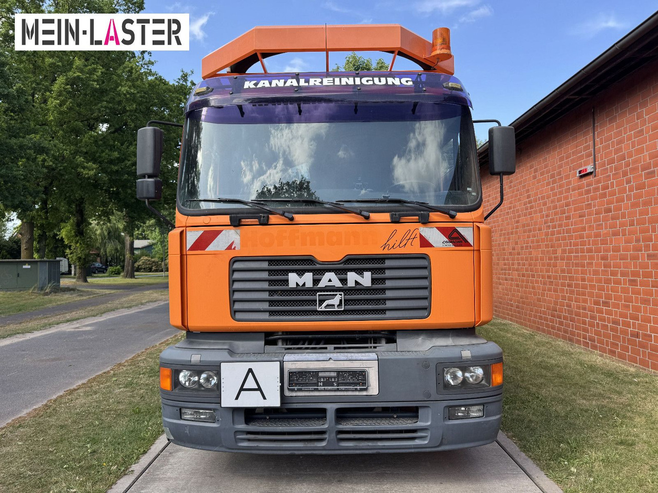 MAN FE 410 Assmann Saug HD Spüler Recycling + FB. - Caminhão limpa fossa: foto 2 MAN FE 410 Assmann Saug HD Spüler Recycling + FB. - Caminhão limpa fossa: foto 2
