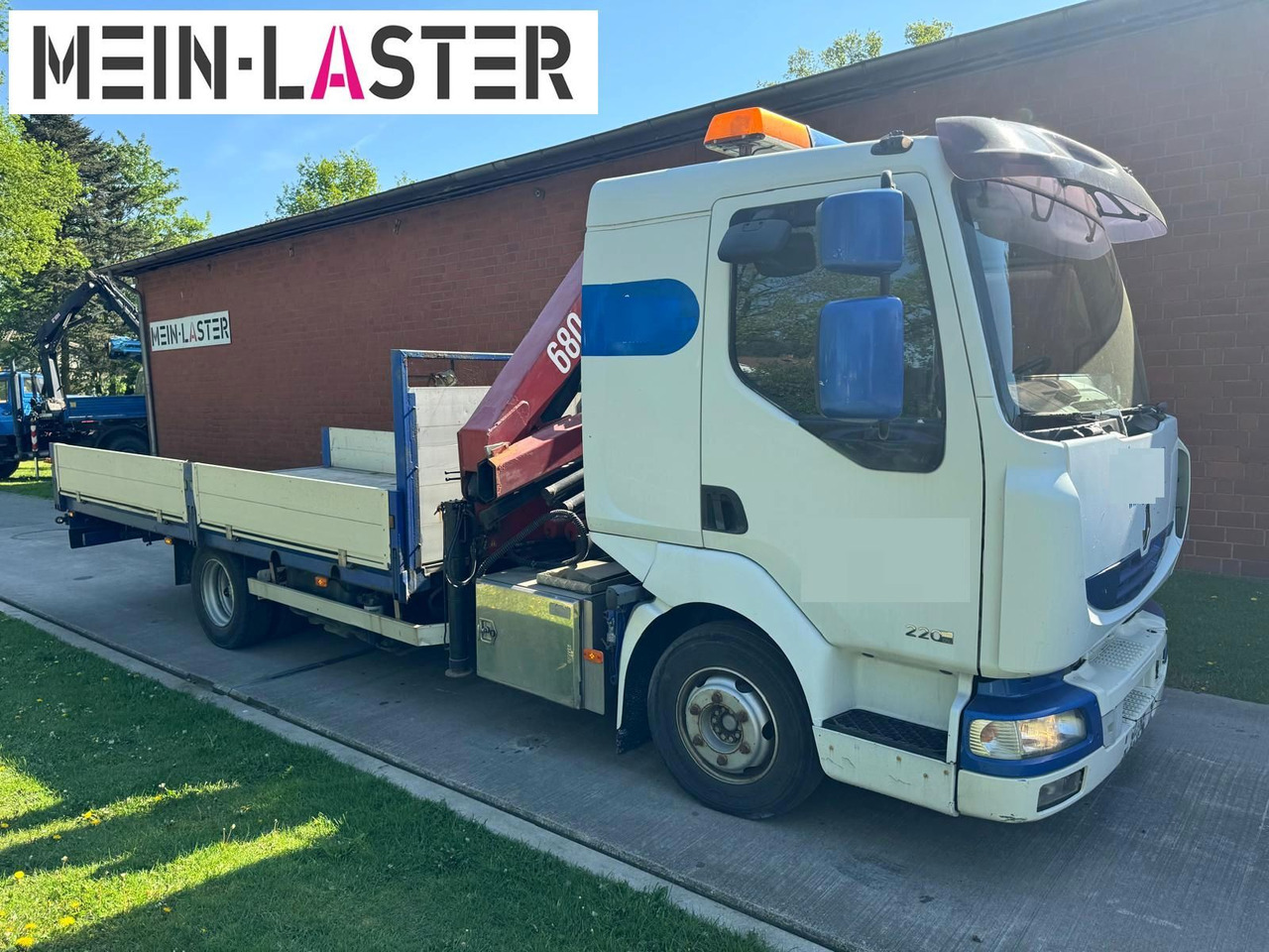 Renault Midlum 220 HMF 683 K4 15m-400 Kg Funk Seilwinde - Caminhão grua: foto 3 Renault Midlum 220 HMF 683 K4 15m-400 Kg Funk Seilwinde - Caminhão grua: foto 3