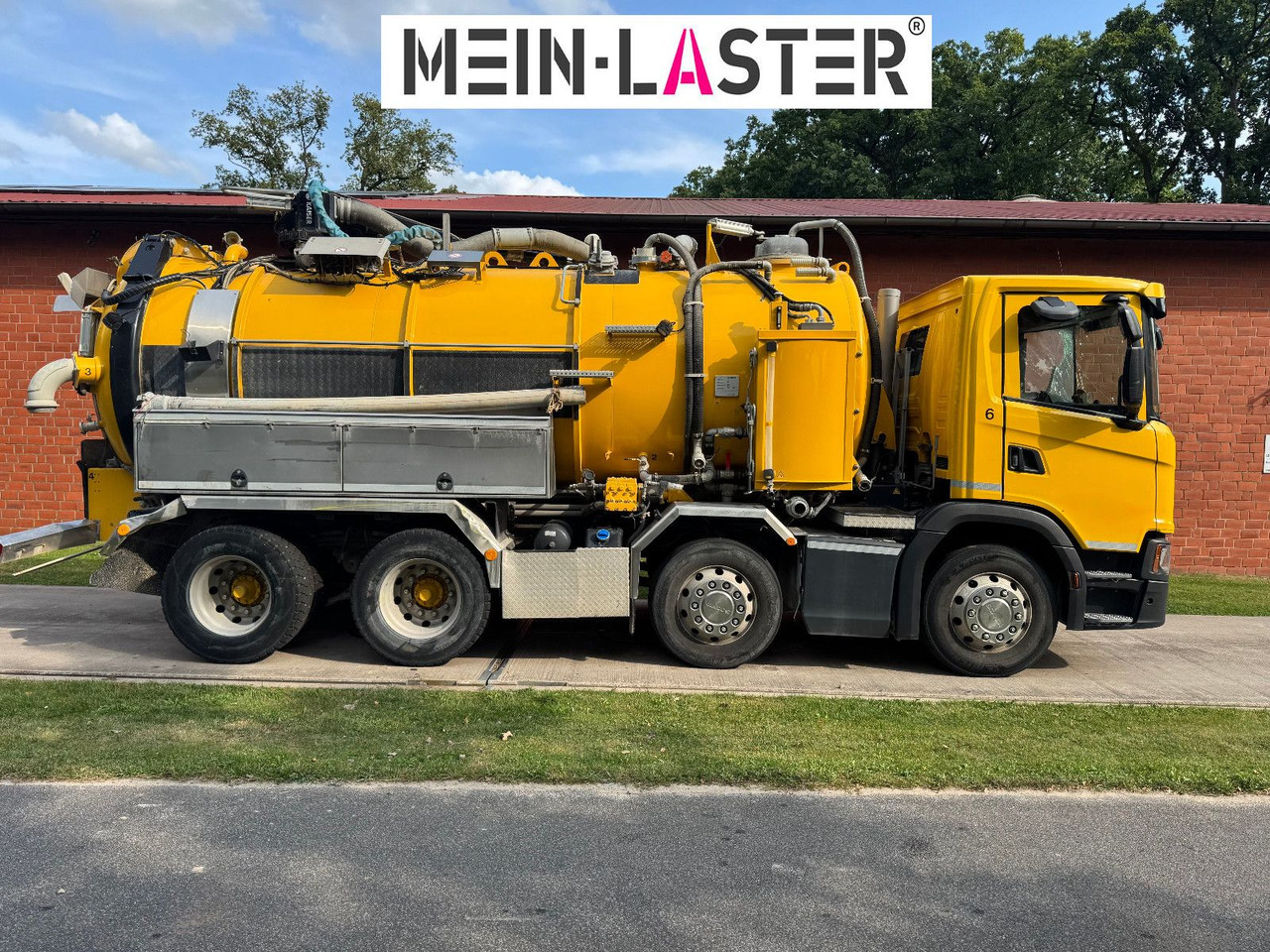 Scania G 450 8x4 Kaiser Twister Komfort V2A Funk - Caminhão limpa fossa: foto 3 Scania G 450 8x4 Kaiser Twister Komfort V2A Funk - Caminhão limpa fossa: foto 3