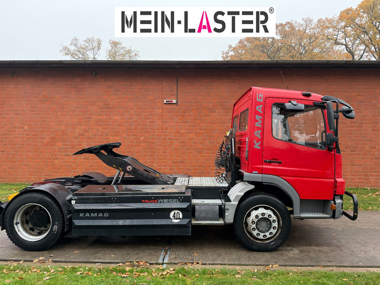 Mercedes-Benz Kamag Wiesel Terberg Rangier SZM 40 km/h - Tractor: foto 2 Mercedes-Benz Kamag Wiesel Terberg Rangier SZM 40 km/h - Tractor: foto 2