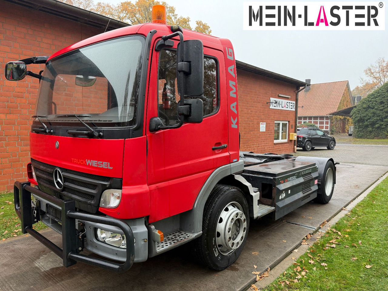 Mercedes-Benz Kamag Wiesel Terberg Rangier SZM 40 km/h - Tractor: foto 4 Mercedes-Benz Kamag Wiesel Terberg Rangier SZM 40 km/h - Tractor: foto 4