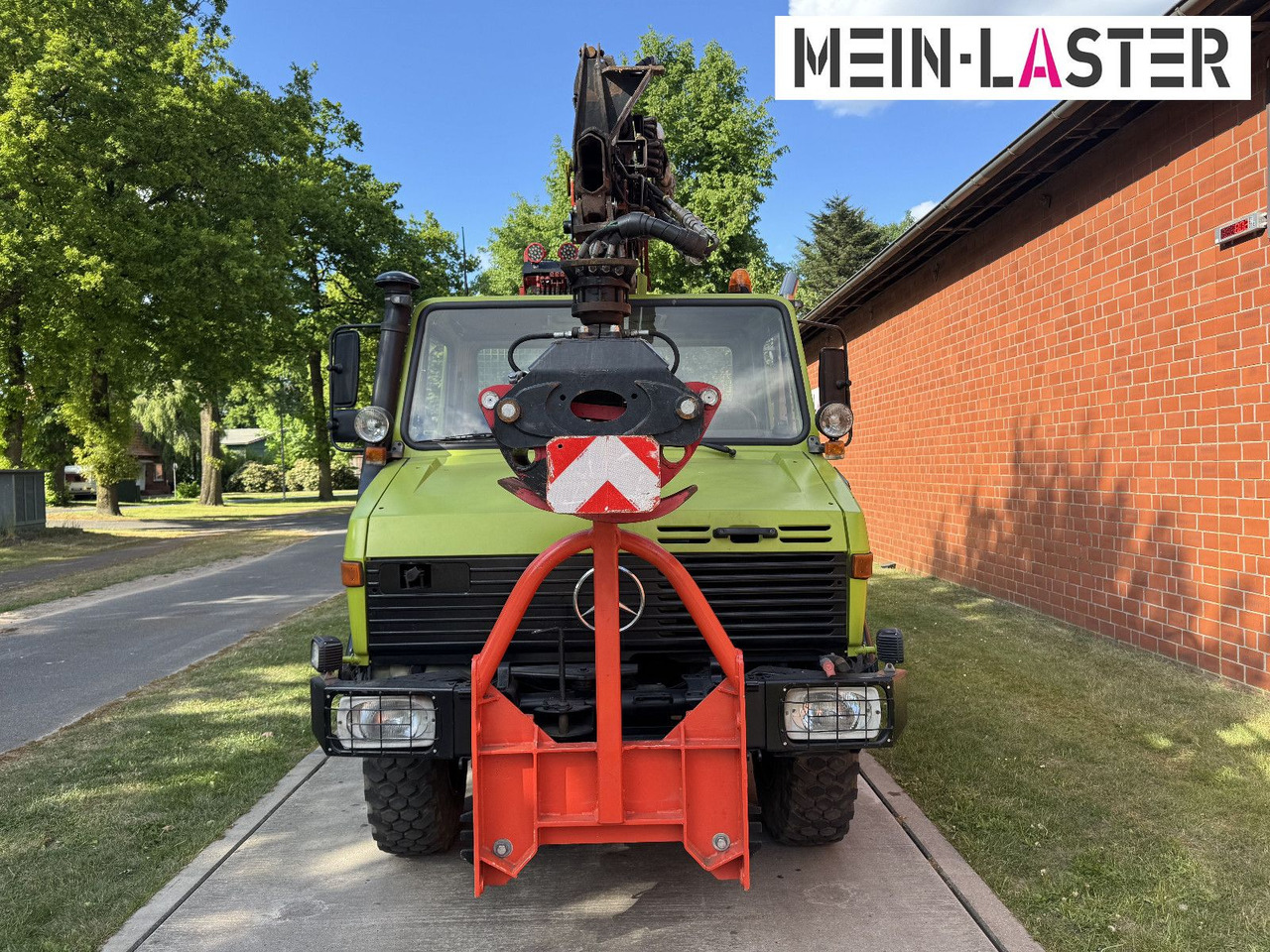 Unimog U 1650 PK 10500 Kran 15 m max. 3,9 t Seilwinde - Caminhão grua: foto 5 Unimog U 1650 PK 10500 Kran 15 m max. 3,9 t Seilwinde - Caminhão grua: foto 5