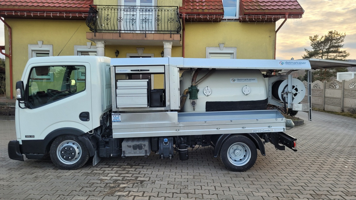Nissan Cabstar 35.13 Defco Combi 3.5t Dietmar Kaiser - Caminhão limpa fossa: foto 2 Nissan Cabstar 35.13 Defco Combi 3.5t Dietmar Kaiser - Caminhão limpa fossa: foto 2