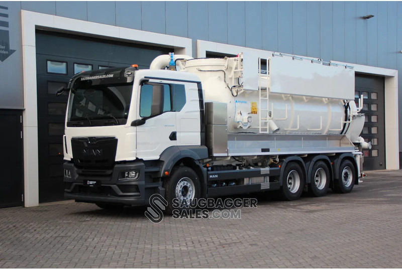 MAN TGS 35.520 8x4 MAN Amphitec Vortex 9000 - Caminhão limpa fossa: foto 1 MAN TGS 35.520 8x4 MAN Amphitec Vortex 9000 - Caminhão limpa fossa: foto 1