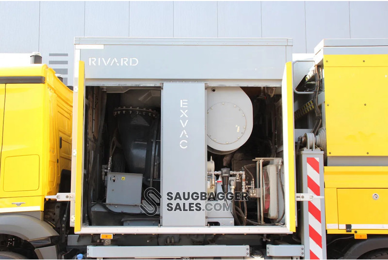 Caminhão limpa fossa Mercedes-Benz Arocs RIVARD EXVAC Saugbagger: foto 19