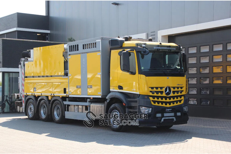 Caminhão limpa fossa Mercedes-Benz Arocs RIVARD EXVAC Saugbagger: foto 18