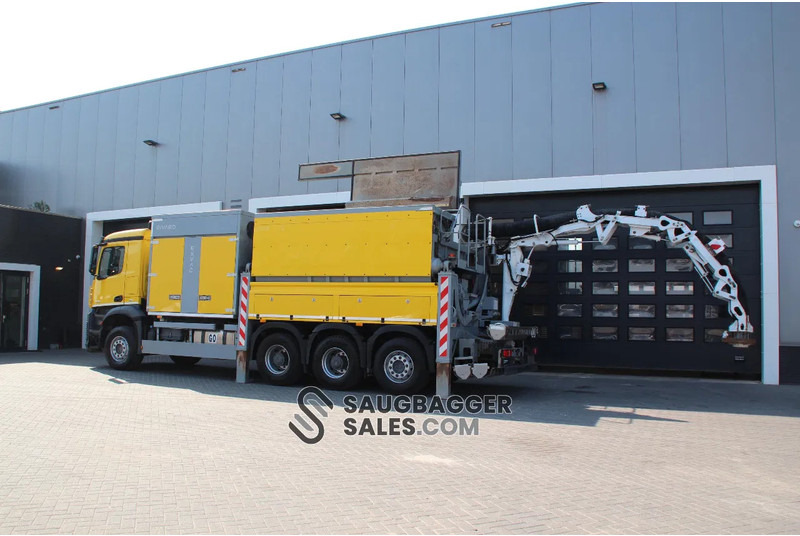 Caminhão limpa fossa Mercedes-Benz Arocs RIVARD EXVAC Saugbagger: foto 6