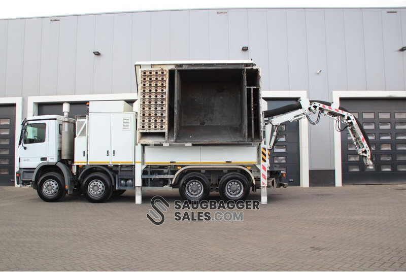 Caminhão limpa fossa Mercedes-Benz RSP Saugbagger: foto 6