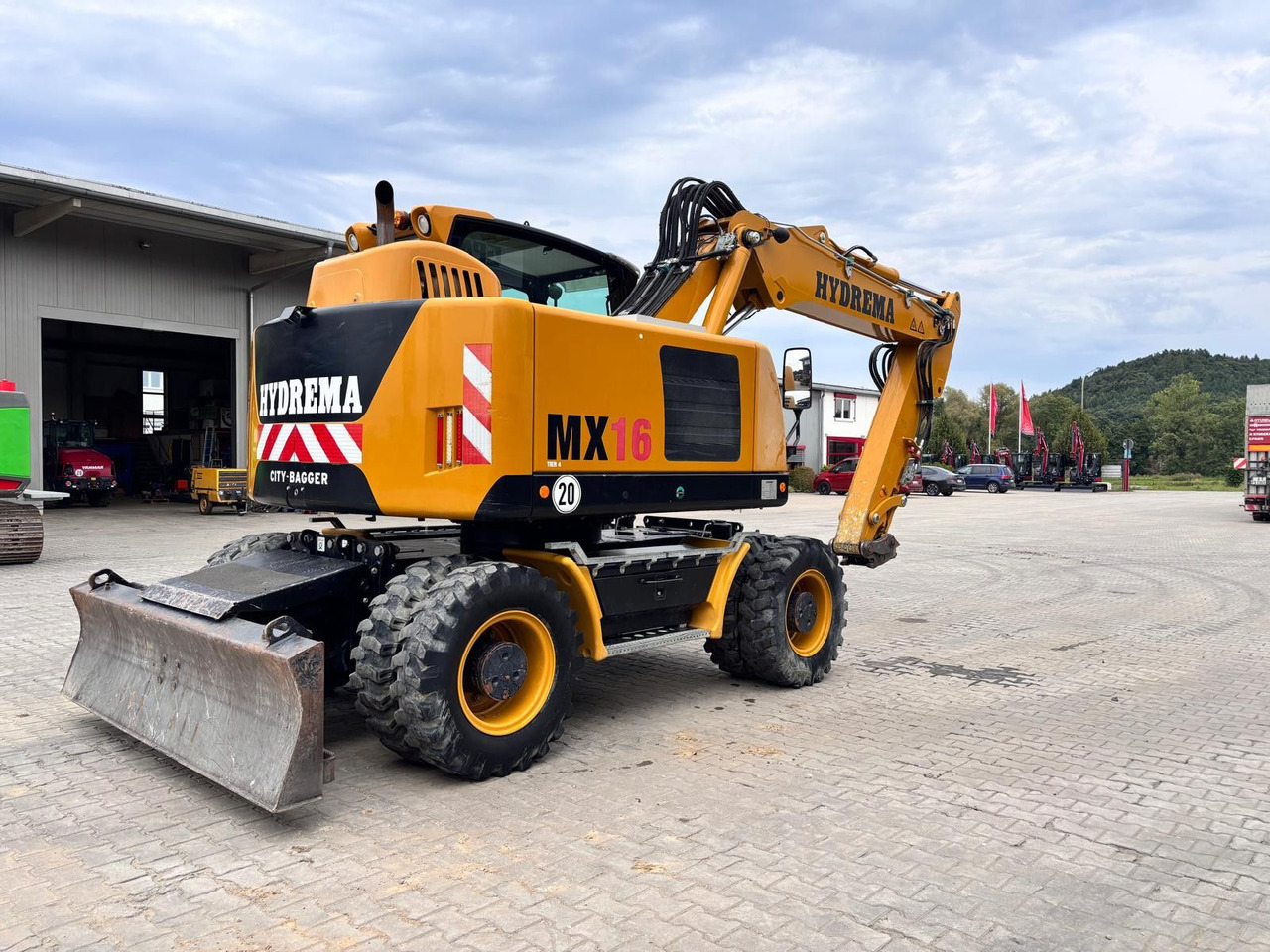 Hydrema MX 16 - Escavadeira de rodas: foto 3 Hydrema MX 16 - Escavadeira de rodas: foto 3