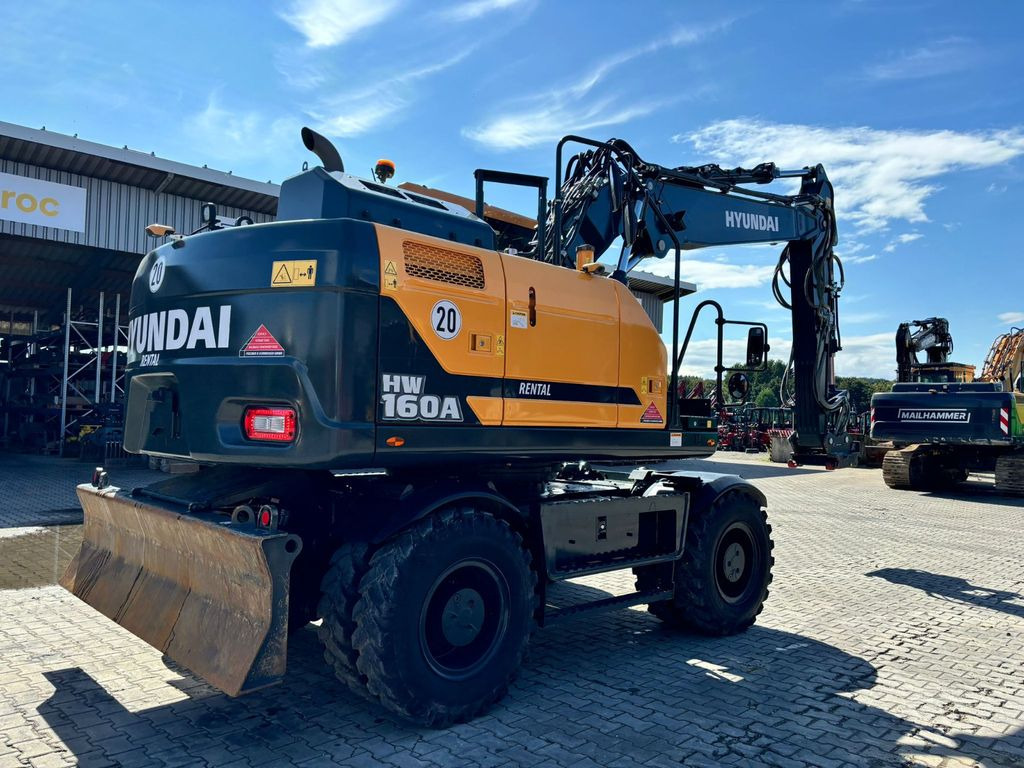 Hyundai HW160A Hyundai HW160A - Escavadeira de rodas: foto 3 Hyundai HW160A Hyundai HW160A - Escavadeira de rodas: foto 3