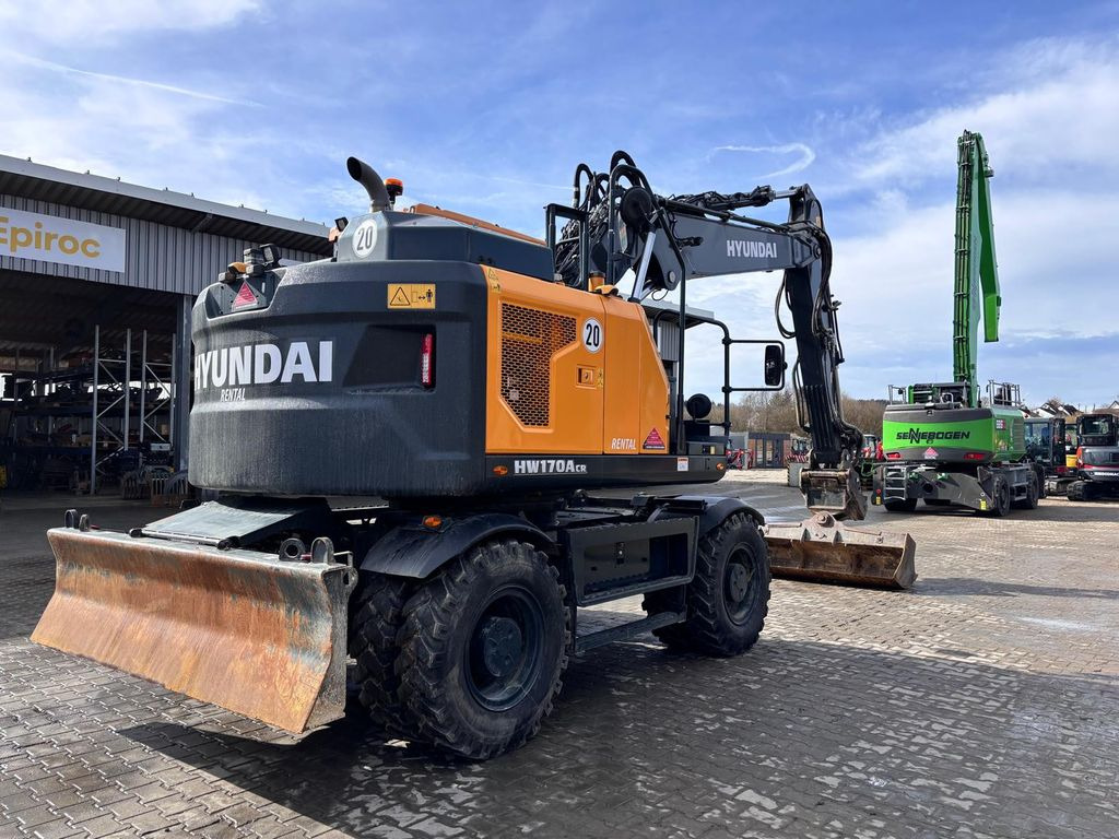 Hyundai HW170ACR Hyundai HW170ACR - Escavadeira de rodas: foto 4 Hyundai HW170ACR Hyundai HW170ACR - Escavadeira de rodas: foto 4