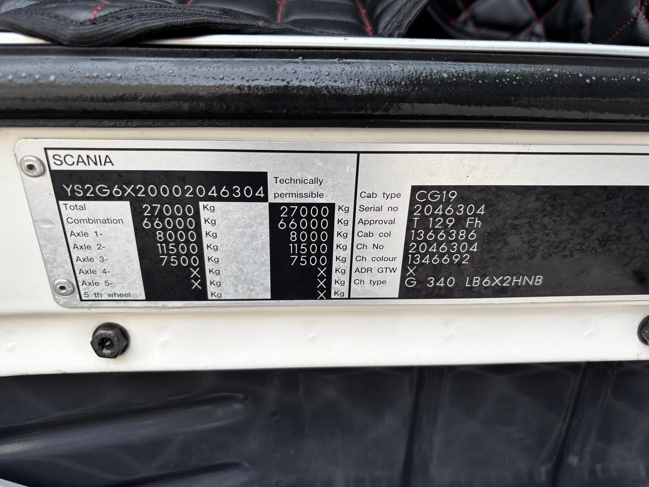 Caminhão furgão SCANIA G340: foto 18