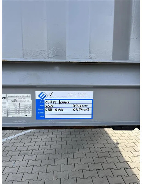 Krone 150x 2015 XL MEGA P400 HUCKEPACK - Semireboque furgão: foto 2 Krone 150x 2015 XL MEGA P400 HUCKEPACK - Semireboque furgão: foto 2