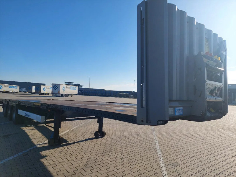 Krone 5x 2015 MEGA P400 HUCKEPACK FLAT - Semi-reboque plataforma/ Caixa aberta: foto 1 Krone 5x 2015 MEGA P400 HUCKEPACK FLAT - Semi-reboque plataforma/ Caixa aberta: foto 1