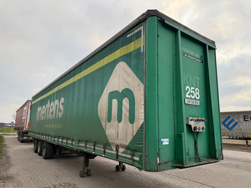 Van Hool 2005 Van Hool mega schuifzeiler met liftas & kooiaap aansluiting - Semireboque furgão: foto 1 Van Hool 2005 Van Hool mega schuifzeiler met liftas & kooiaap aansluiting - Semireboque furgão: foto 1