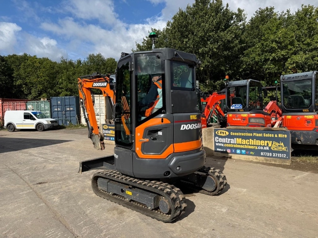 Doosan DX27Z-7 - Mini escavadeira: foto 4 Doosan DX27Z-7 - Mini escavadeira: foto 4