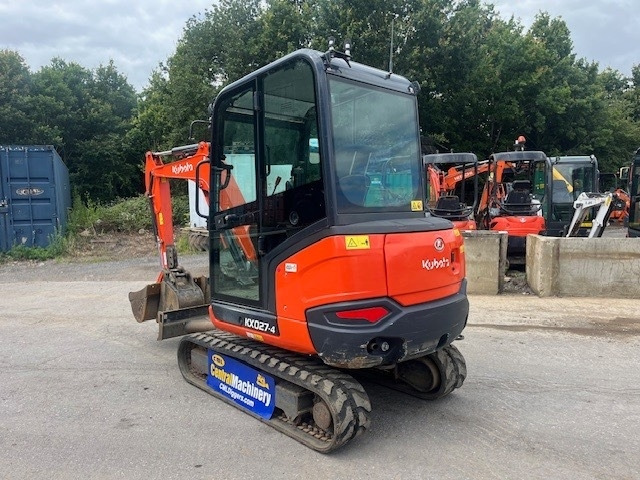 Kubota KX 027 - Mini escavadeira: foto 5 Kubota KX 027 - Mini escavadeira: foto 5