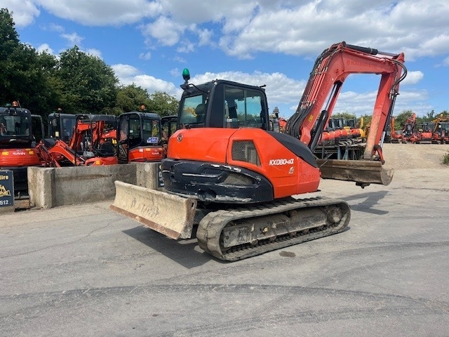 Kubota KX 080-4 - Mini escavadeira: foto 3 Kubota KX 080-4 - Mini escavadeira: foto 3