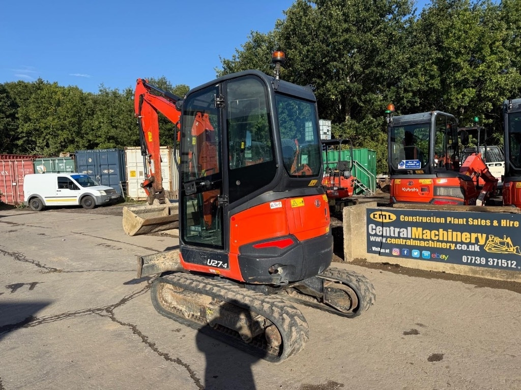 Kubota U 27-4 - Mini escavadeira: foto 5 Kubota U 27-4 - Mini escavadeira: foto 5