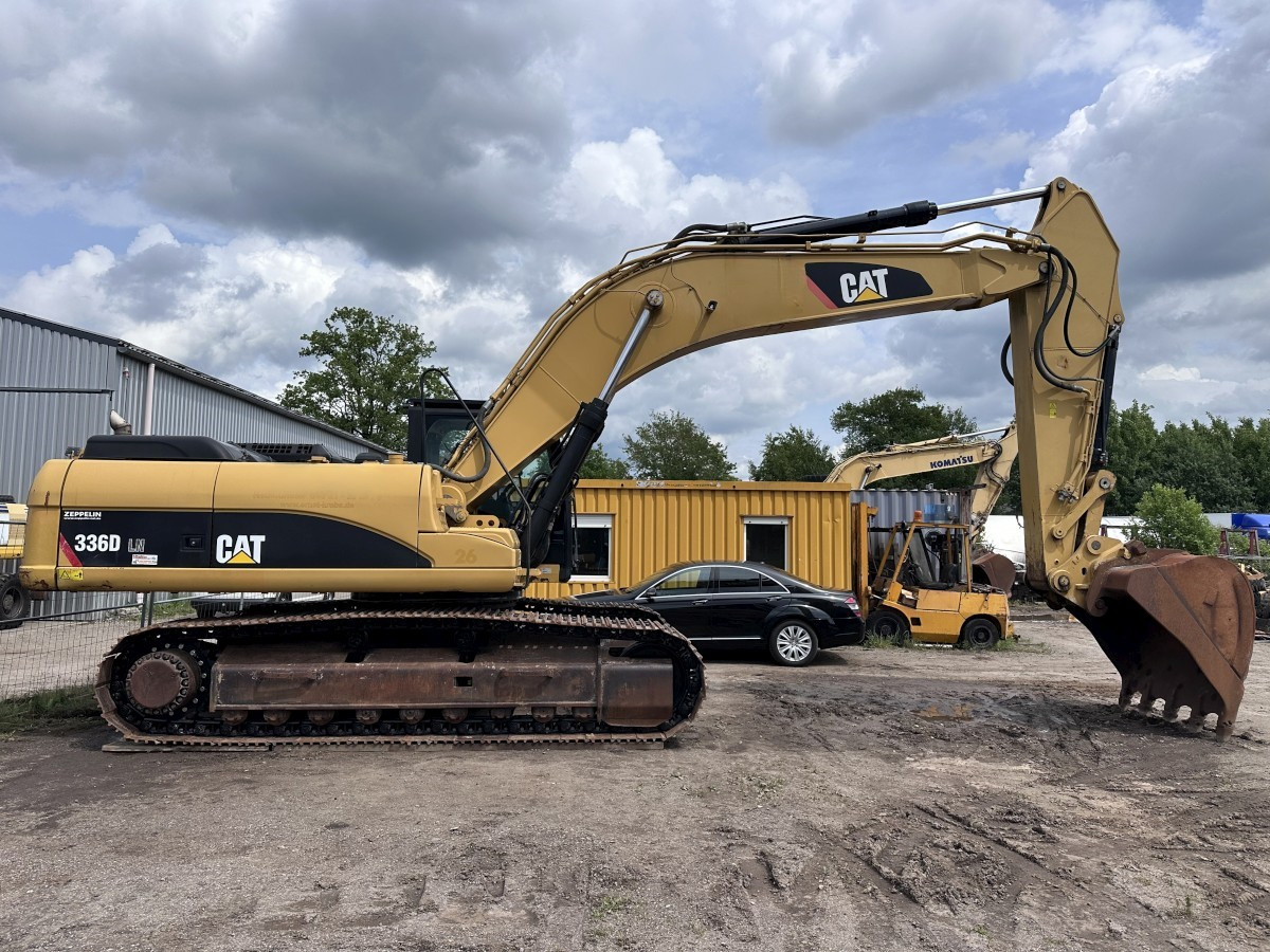 Escavadora de rastos CATERPILLAR 336 D LN +New chains+Sprocket German machine!: foto 20
