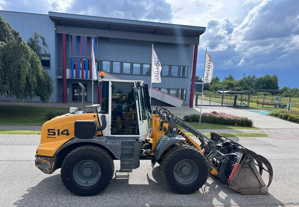 Liebherr L 514 Stereo +30 Kmh Klima 3er Kreis Greifschaufel - Carregadeira de rodas: foto 2 Liebherr L 514 Stereo +30 Kmh Klima 3er Kreis Greifschaufel - Carregadeira de rodas: foto 2