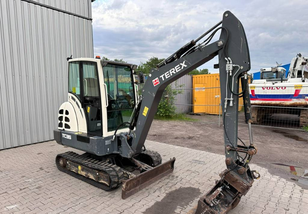 Terex TC 35 mit 3 Löffel - Mini escavadeira: foto 4 Terex TC 35 mit 3 Löffel - Mini escavadeira: foto 4