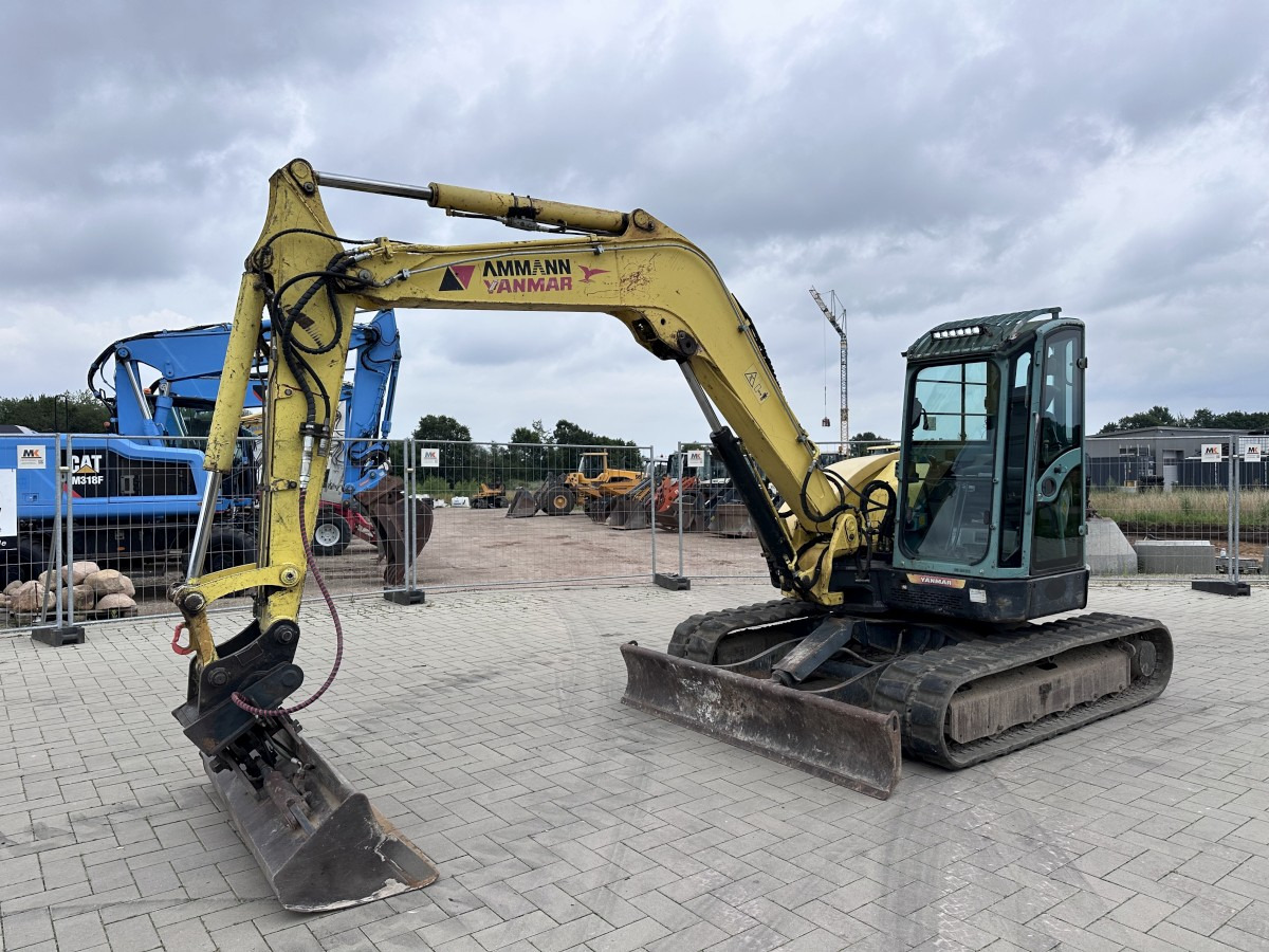 YANMAR Vio 75 Top Zustand German machine ! ! ! - Mini escavadeira: foto 3 YANMAR Vio 75 Top Zustand German machine ! ! ! - Mini escavadeira: foto 3