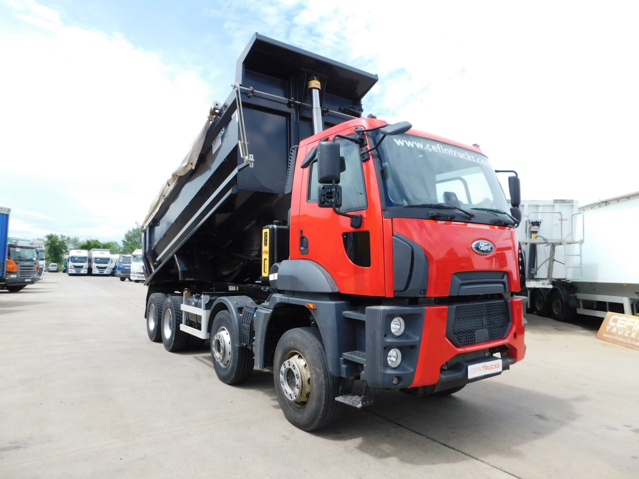 Ford 4142d 8x4 dcab e6 16s2230 ecotorq - Caminhão basculante: foto 2 Ford 4142d 8x4 dcab e6 16s2230 ecotorq - Caminhão basculante: foto 2