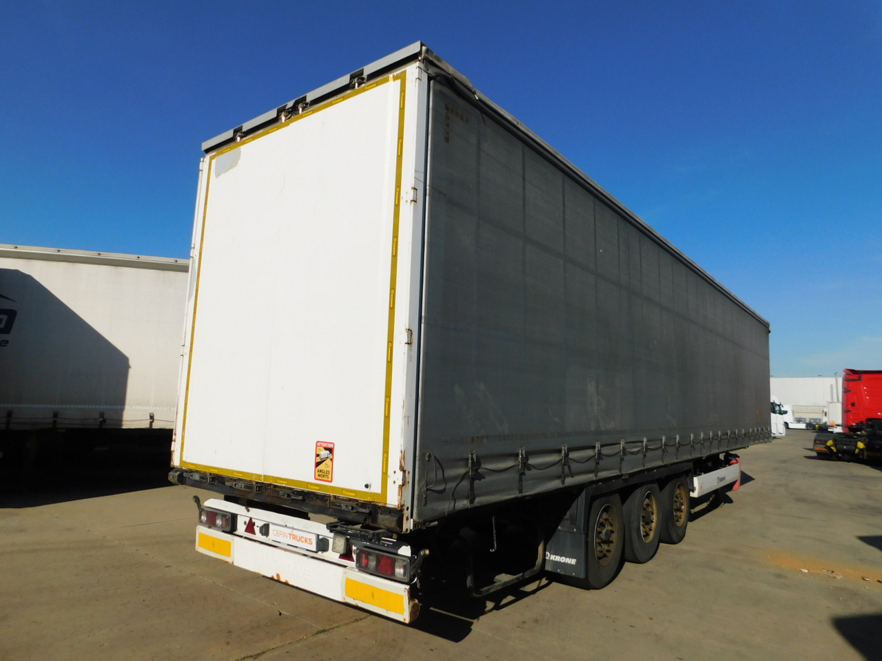 Krone Sd - Semi-reboque de lona: foto 3 Krone Sd - Semi-reboque de lona: foto 3