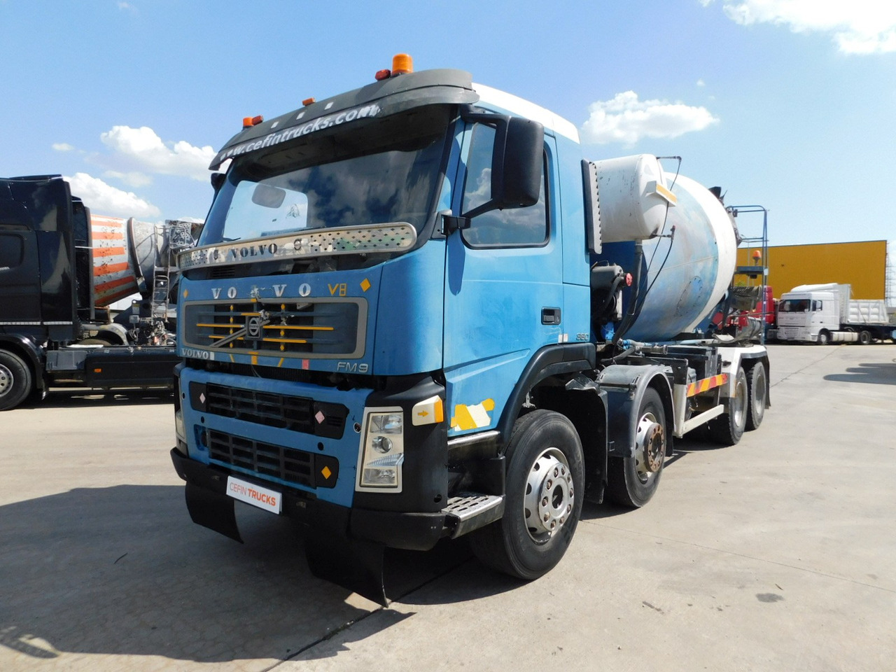 Volvo Fm9 380 - Caminhão betoneira: foto 1 Volvo Fm9 380 - Caminhão betoneira: foto 1