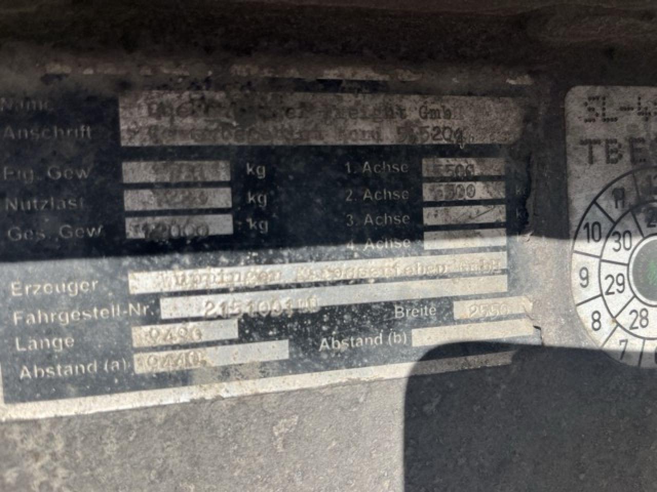 Caminhão com lona MAN TGM 18.320 4x2 BL Durchladbar - mit Tandemhänger: foto 7