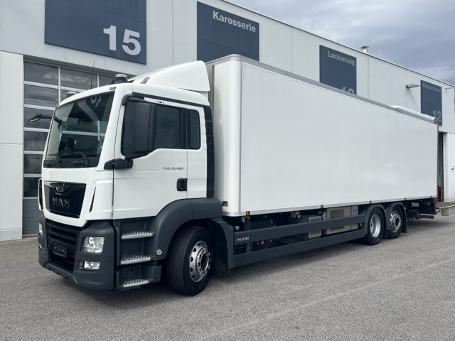 MAN TGS 26.460 6x2-4 Euro6 Klima Navi Luftfeder - Caminhão frigorífico: foto 1 MAN TGS 26.460 6x2-4 Euro6 Klima Navi Luftfeder - Caminhão frigorífico: foto 1