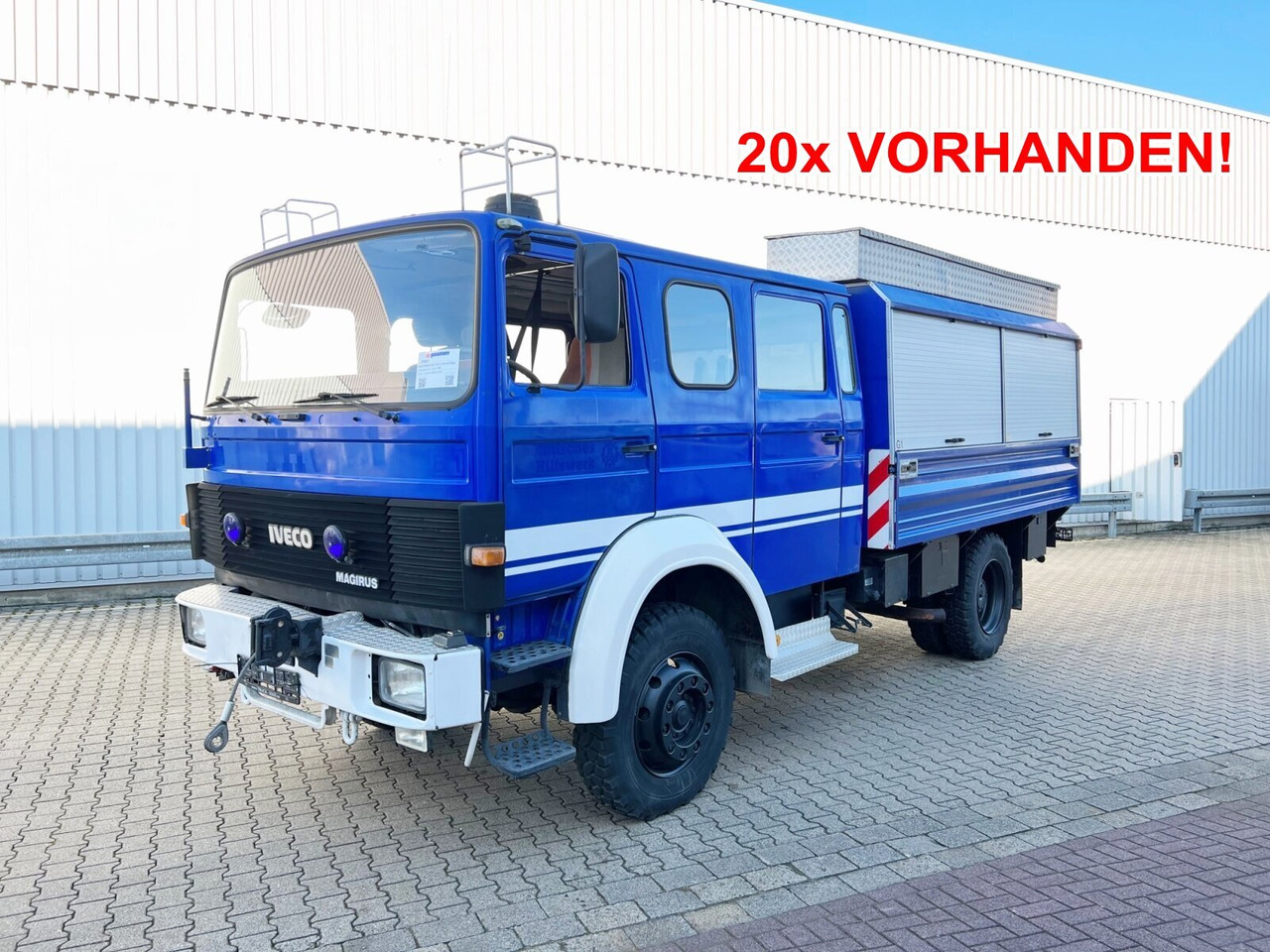 120-23 AW 4x4 Doka 120-23 AW 4x4 Doka, V8-Motor, Gerätewagen, Seilwinde - Camião de caixa aberta/ Plataforma: foto 1 120-23 AW 4x4 Doka 120-23 AW 4x4 Doka, V8-Motor, Gerätewagen, Seilwinde - Camião de caixa aberta/ Plataforma: foto 1